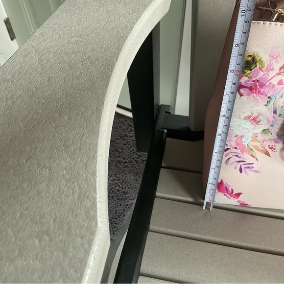 Nine West Pink Floral Satchel - Picture 7 of 7